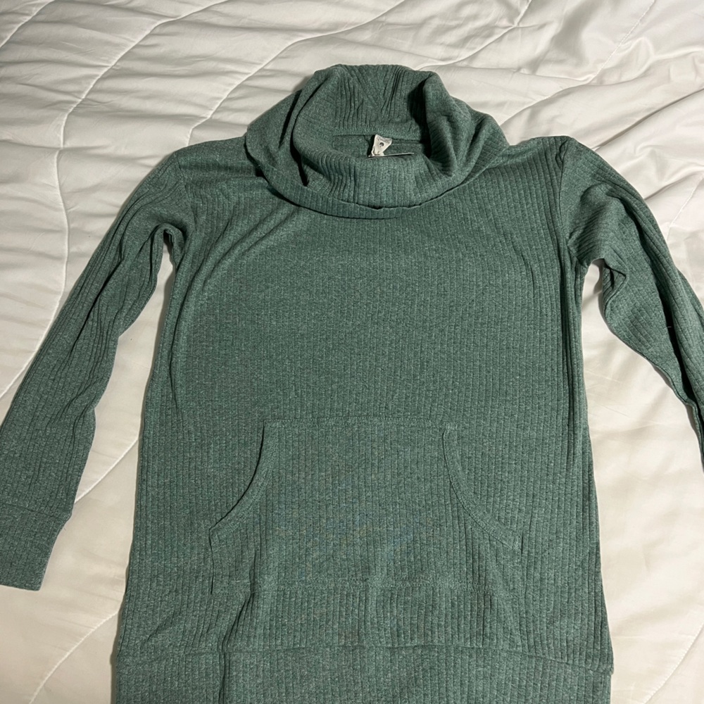 Kate Quinn cowl neck sweater
